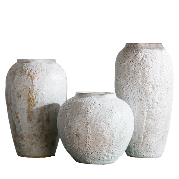Contemporary Oriental Ceramic Tabletop Vase